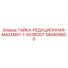 584409600 Гайка переходная M42xM51 Epiroc | 36ODT