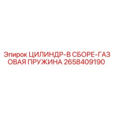 2658409190 ЦИЛИНДР-В СБОРЕ-ГАЗОВАЯ ПРУЖИНА Epiroc