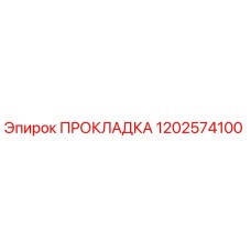 1202574100 ПРОКЛАДКА Epiroc