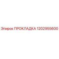 1202955600 ПРОКЛАДКА Epiroc