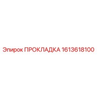 1613618100 ПРОКЛАДКА Эпирок
