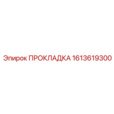 1613619300 ПРОКЛАДКА Epiroc