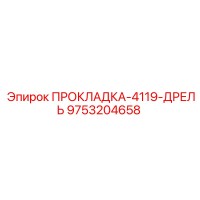 9753204658 ПРОКЛАДКА-4119-ДРЕЛЬ Epiroc