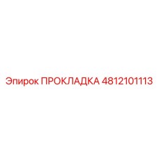 4812101113 ПРОКЛАДКА Epiroc
