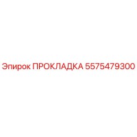 5575479300 ПРОКЛАДКА Epiroc