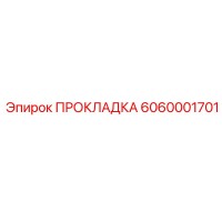6060001701 Gasket Epiroc