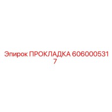 6060005317 ПРОКЛАДКА Epiroc