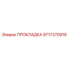 Прокладка для топливных систем буровых станков Epiroc 9717370919