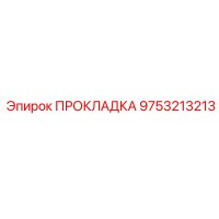 9753213213 ПРОКЛАДКА Epiroc