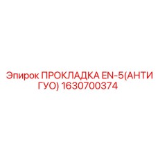 1630700374 ПРОКЛАДКА EN-5(АНТИГУО) Epiroc
