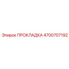 4700707192 ПРОКЛАДКА Epiroc