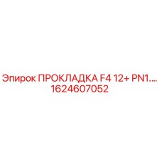 1624607052 ПРОКЛАДКА F4 12+ PN1.… | Epiroc