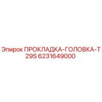 6231649000 ПРОКЛАДКА-ГОЛОВКА-T29S Epiroc