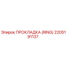 2205191137 ПРОКЛАДКА (RING) Epiroc