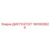 1901600629 ДИХТУНГСЕТ Epiroc