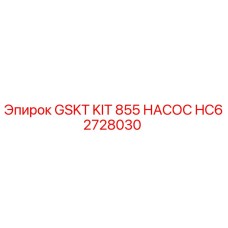 HC62728030 GSKT KIT 855 НАСОС - Epiroc