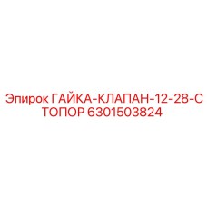 Титановая стопорная гайка арт.6301503824 для техники Эпирок