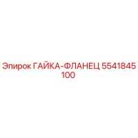 5541845100 ГАЙКА-ФЛАНЕЦ Epiroc