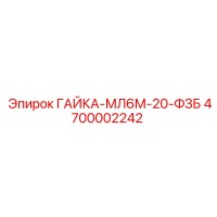 4700002242 ГАЙКА-МЛ6М-20-ФЗБ Epiroc