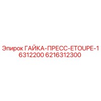 6216312300 ГАЙКА-ПРЕСС-ETOUPE-16312200 Epiroc
