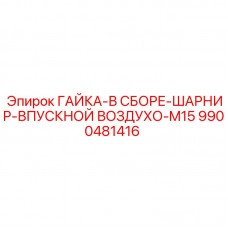 Шарнирная гайка 9900481416 Epiroc для воздушных магистралей M15 Фото шарнирной гайки Epiroc 9900481416 с поворотным механизмом