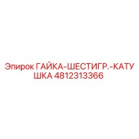 4812313366 ГАЙКА-ШЕСТИГР.-КАТУШКА Эпирок
