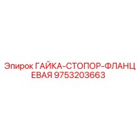 9753203663 ГАЙКА-СТОПОР-ФЛАНЦЕВАЯ (Epiroc)