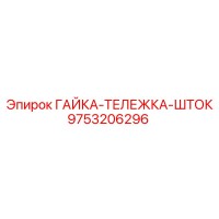 9753206296 ГАЙКА-ТЕЛЕЖКА-ШТОК Epiroc