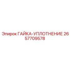 2657709578 ГАЙКА-УПЛОТНЕНИЕ | Epiroc