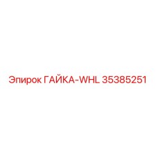 35385251 ГАЙКА-WHL Epiroc
