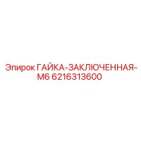 6216313600 ГАЙКА-ЗАКЛЮЧЕННАЯ-M6 Epiroc