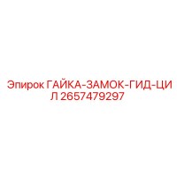 2657479297 ГАЙКА-ЗАМОК-ГИД-ЦИЛ Epiroc
