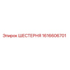1616606701 ШЕСТЕРНЯ (Epiroc)