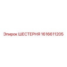 1616611205 ШЕСТЕРНЯ Эпирок