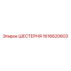 1616620603 ШЕСТЕРНЯ Epiroc