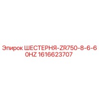 1616623707 ШЕСТЕРНЯ-ZR750-8-6-60HZ Epiroc
