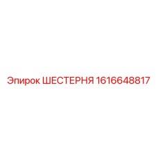 1616648817 ШЕСТЕРНЯ Epiroc