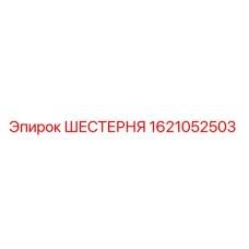 1621052503 ШЕСТЕРНЯ Epiroc