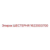 1622003700 ШЕСТЕРНЯ Epiroc