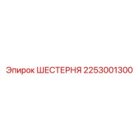 2253001300 ШЕСТЕРНЯ Epiroc