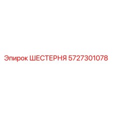 5727301078 ШЕСТЕРНЯ Эпирок
