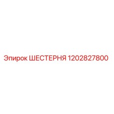 1202827800 ШЕСТЕРНЯ Epiroc