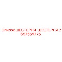 2657559775 ШЕСТЕРНЯ-ШЕСТЕРНЯ Epiroc