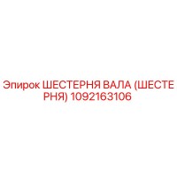 1092163106 ШЕСТЕРНЯ ВАЛА (ШЕСТЕРНЯ) Epiroc