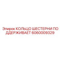 6060009329 КОЛЬЦО ШЕСТЕРНИ ПОДДЕРЖИВАЕТ Epiroc