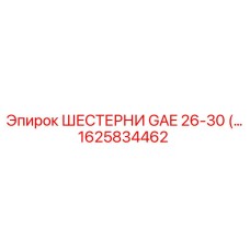 1625834462 Шестерни GAE 26-30 Epiroc