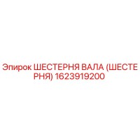 1623919200 ШЕСТЕРНЯ ВАЛА (ШЕСТЕРНЯ) Epiroc