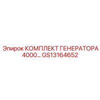 GS13164652 КОМПЛЕКТ ГЕНЕРАТОРА 4000 - Epiroc