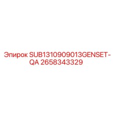 2658343329 SUB1310909013GENSET QA Epiroc