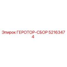 52163474 ГЕРОТОР-СБОР Epiroc